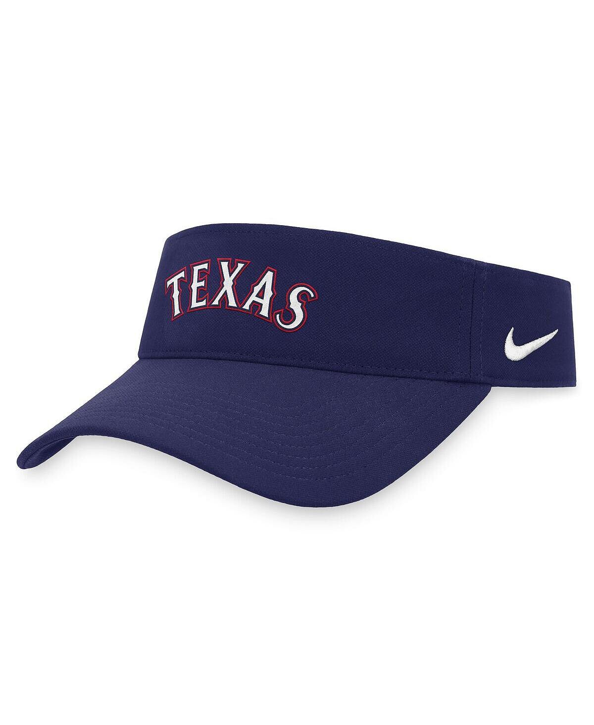 

Мужские регулируемый козырек Royal Texas Rangers с надписью Performance Performance Nike