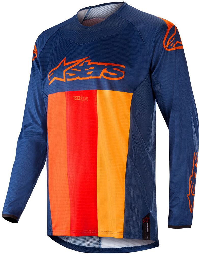 

Джерси для мотокросса Tech Star Venom Alpinestars, темно-синий/красный