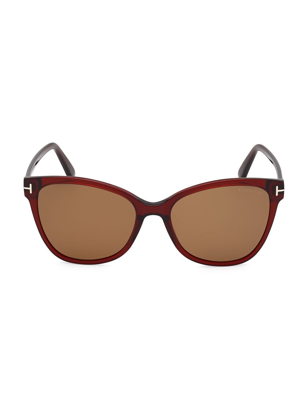 

Солнцезащитные очки «кошачий глаз» Ani 58MM Tom Ford, красный