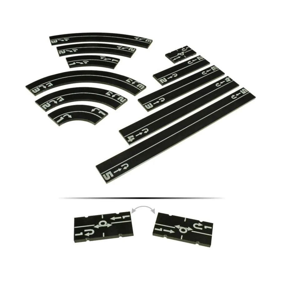 

Набор двусторонних манометров Space Fighter 2nd Edition — черный, Star Wars - X-Wing Miniatures Gaming Accessories (Litko Aerosystems)