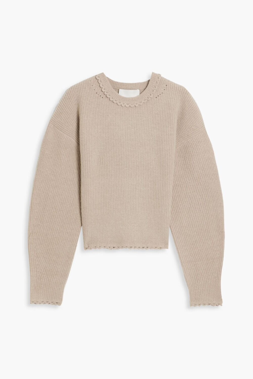 

Свитер рельефной вязки 3.1 Phillip Lim, бежевый