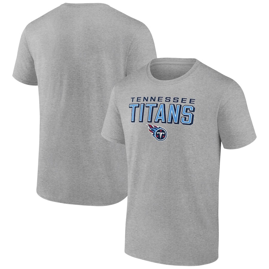 

Футболка с коротким рукавом Fanatics Branded Tennessee Titans, серый