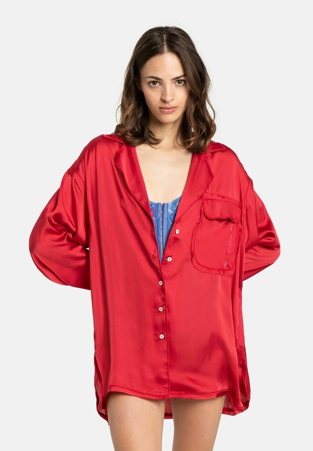 

Рубашка для сна LIKE HONEY Free People, красный