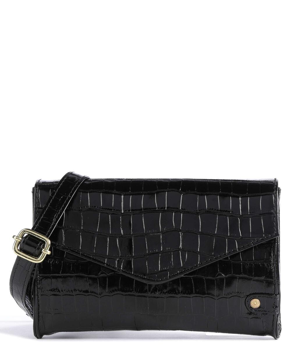 

Сумка через плечо Croco Glam из овчины Depeche, черный