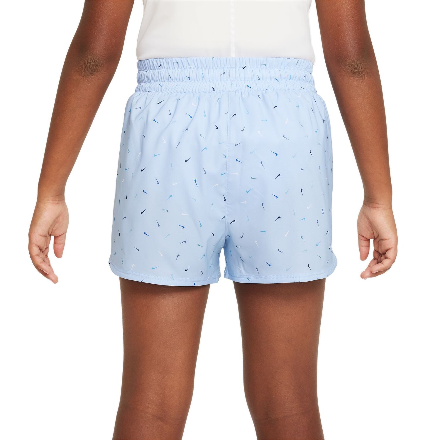 

Тканые тренировочные шорты Nike Dri-FIT One с высокой талией для девочек 7–16 лет Nike