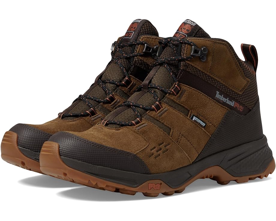 Ботинки Timberland PRO Switchback LT 6 Inch Soft Toe Waterproof Industrial Work Hiker, цвет Brown/Gum