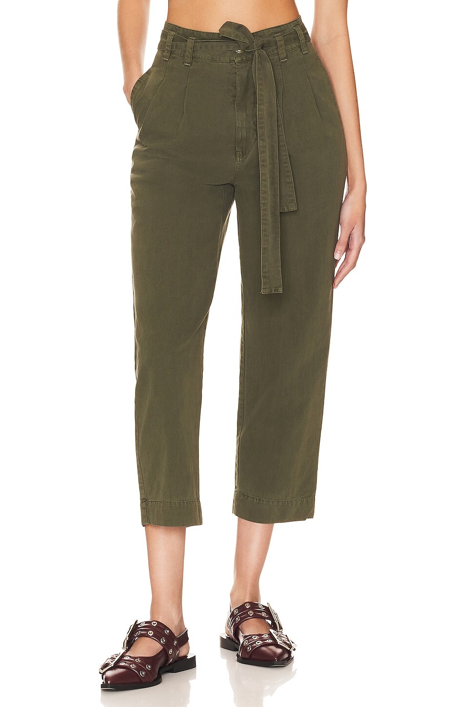 

Брюки The Great the Statesman Trouser, цвет Dark Army