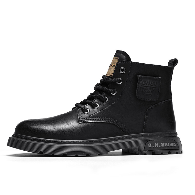

Мужские ботинки Cahhrrn X Martin Boot Men Beige G.N.Shijia