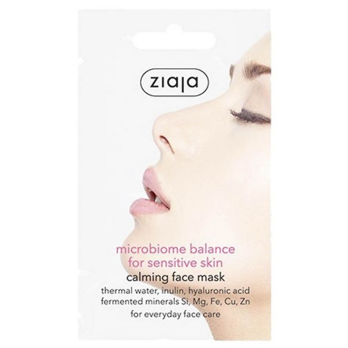 Маска для лица Mascarilla Facial Calmante Microbiome Balance Ziaja, 7 ml маска для лица mascarilla facial calmante dandelion honey ziaja 7 ml