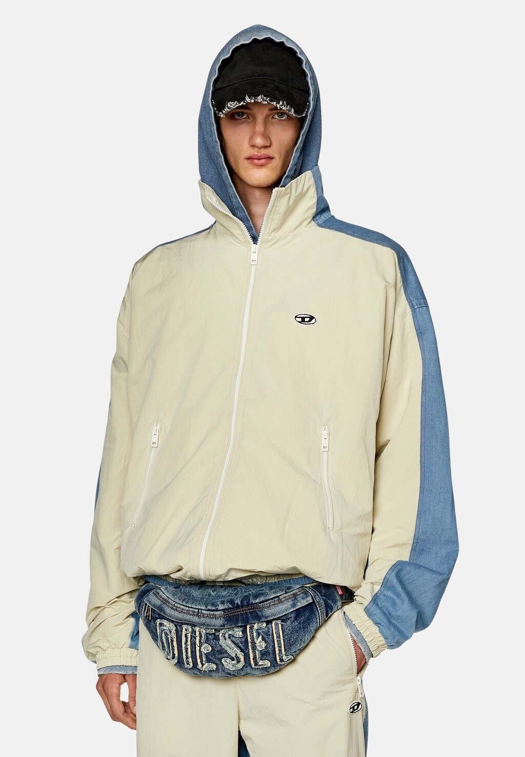 

Ветровка Diesel, цвет blue white