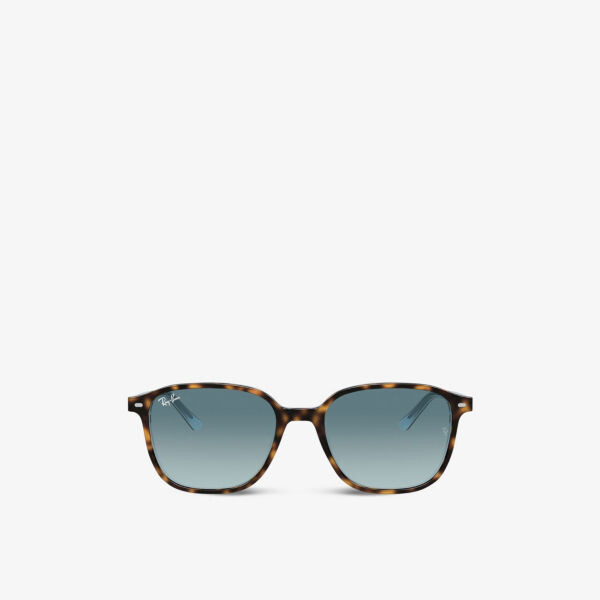 

RB2193 Солнцезащитные очки Leonard в квадратной оправе из ацетата ацетата Ray-Ban, синий
