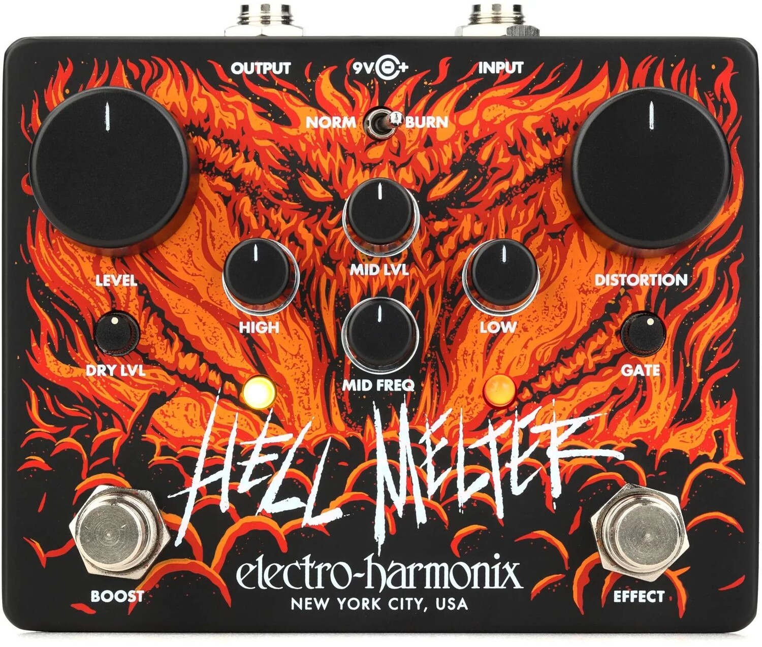 

Педаль дисторшн Electro-Harmonix Hell Melter