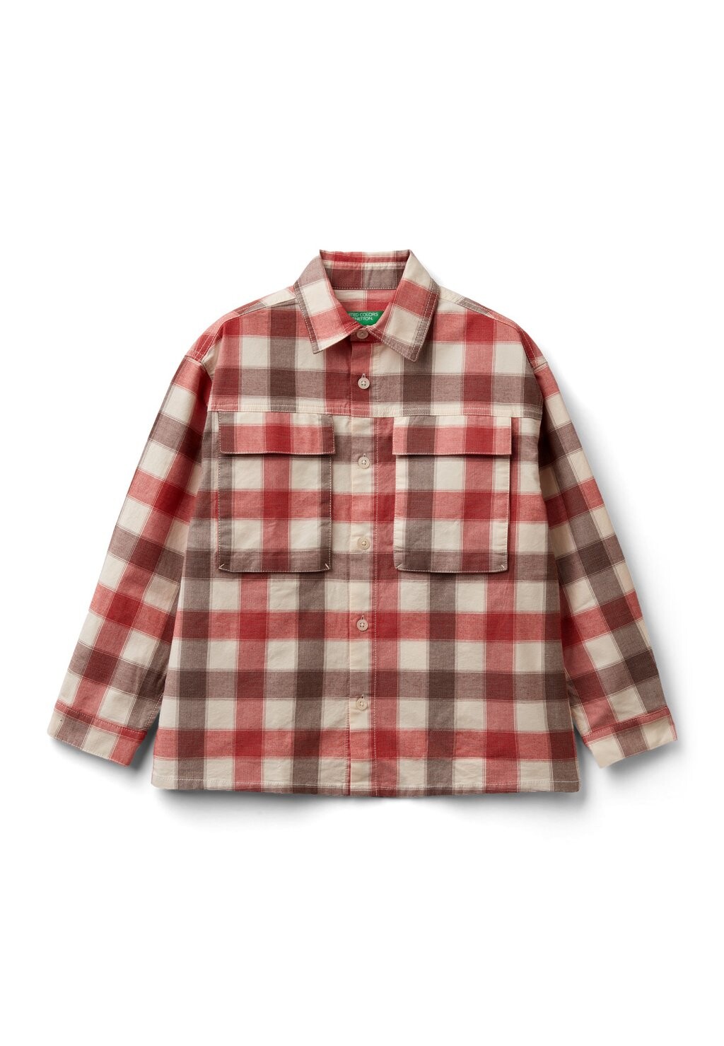 

Рубашка CHECK United Colors of Benetton, цвет multicolor