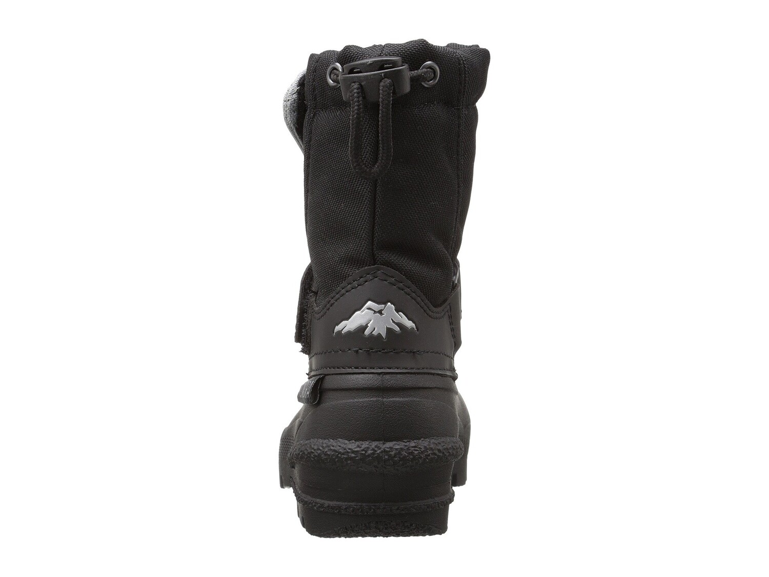 

Ботинки Tundra Boots Kids Quebec (Toddler/Little Kid/Big Kid), черный/серый