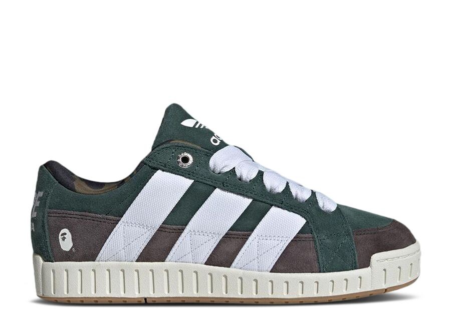 

Кроссовки adidas Bape X Lwst 'Shadow Green', зеленый