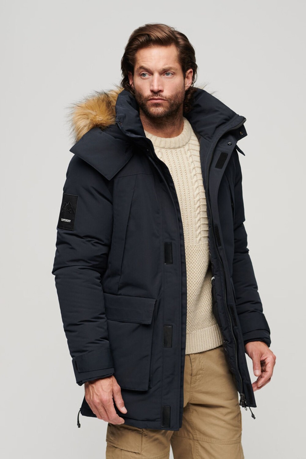 

Парка XPD Everest Superdry, синий