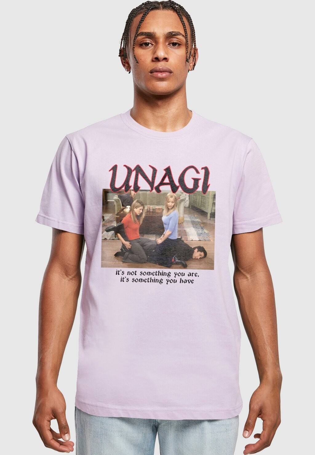 

Футболка с принтом Friends Unagi ABSOLUTE CULT, цвет lilac