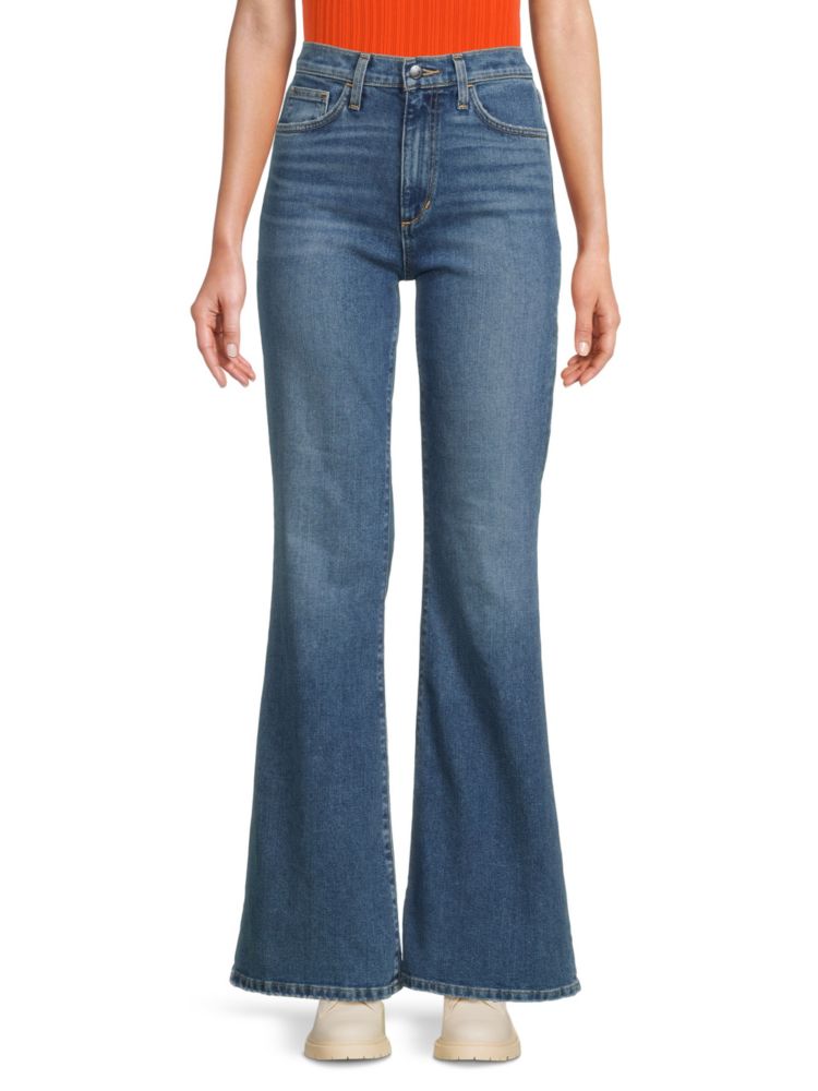 Расклешенные джинсы Petra с высокой посадкой Joe'S Jeans, синий