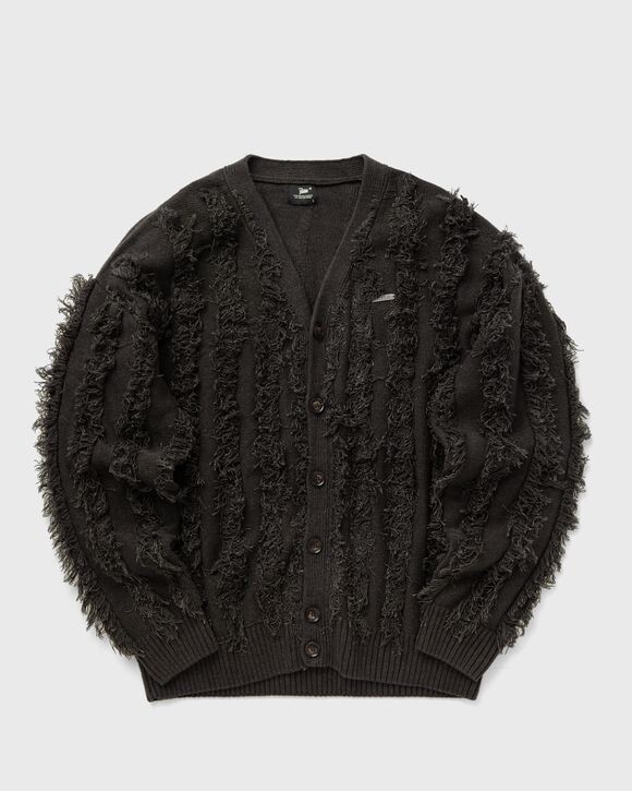

Кардиган Patta Fringed Knitted Cardigan, цвет moonless night