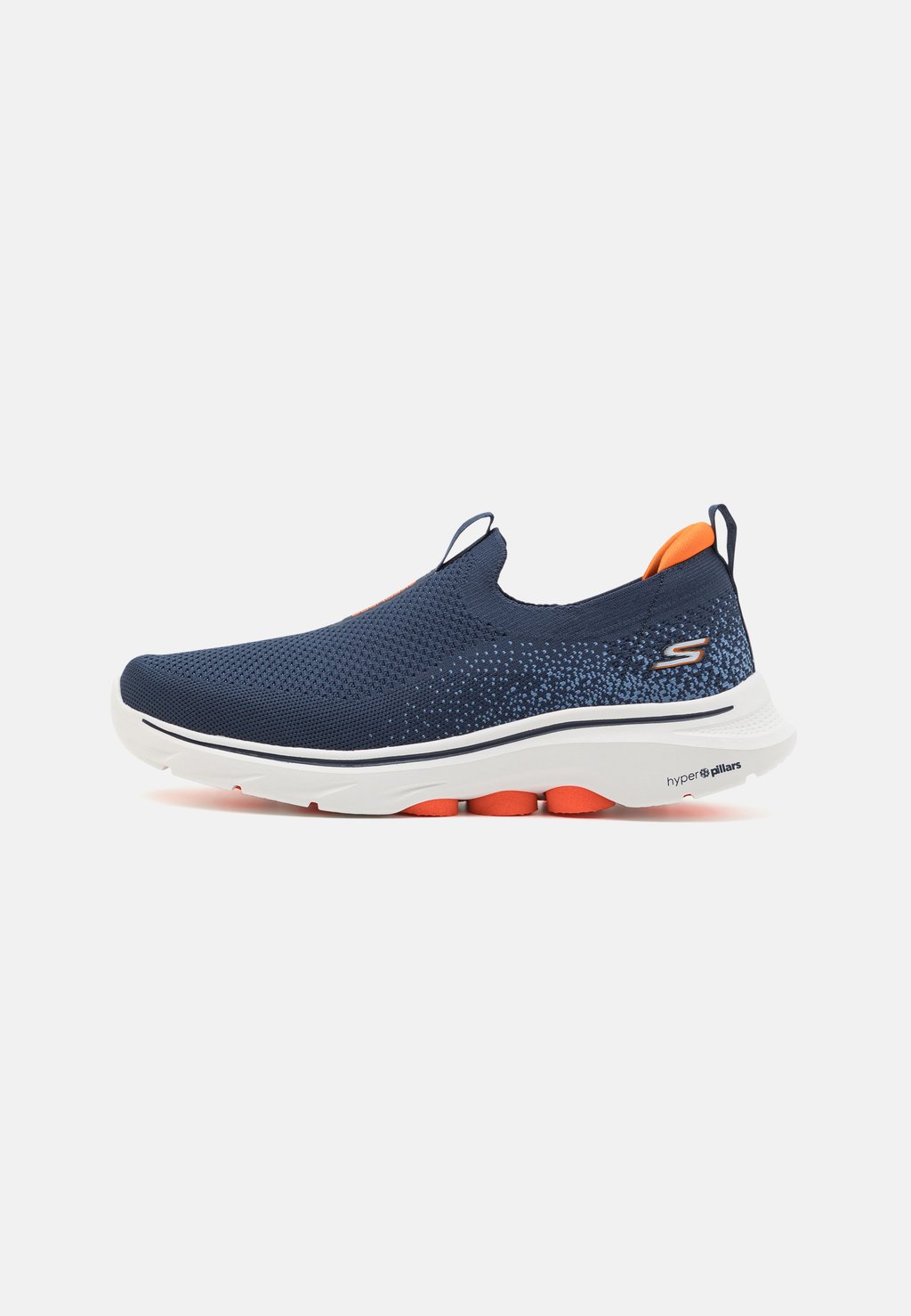 Обувь для ходьбы Go Walk 7 Slip On Skechers Performance, цвет navy/orange