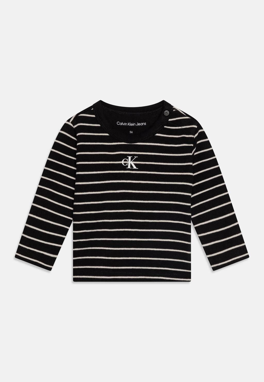 

Топ с длинными рукавами BABY STRIPE UNISEX Calvin Klein Jeans, цвет black