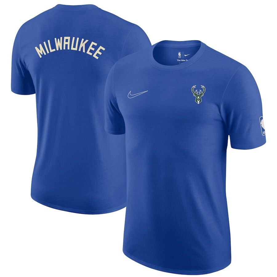 

Футболка с коротким рукавом Nike Milwaukee Bucks, роял