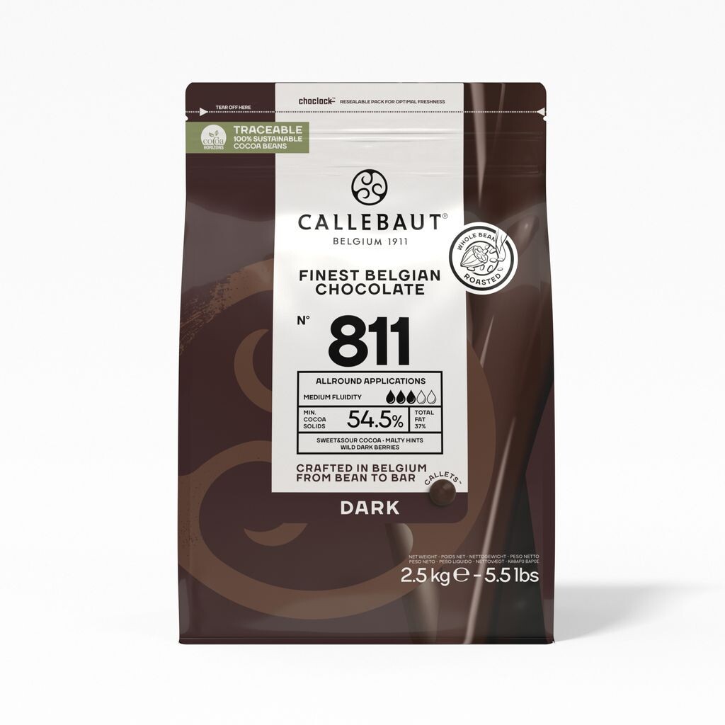 

Каллебаут Каллеб. Couvert горько-сладкие Callets 2, 5кг Barry Callebaut