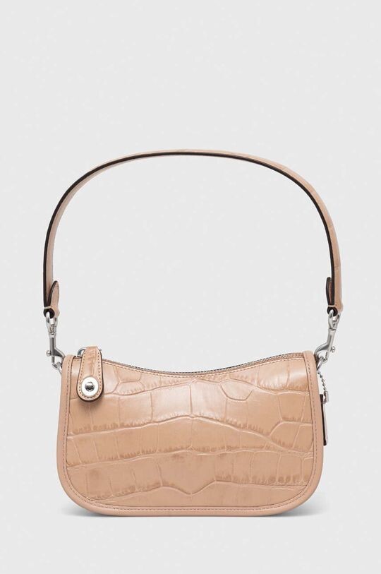 

Кожаная сумочка Coach, розовый