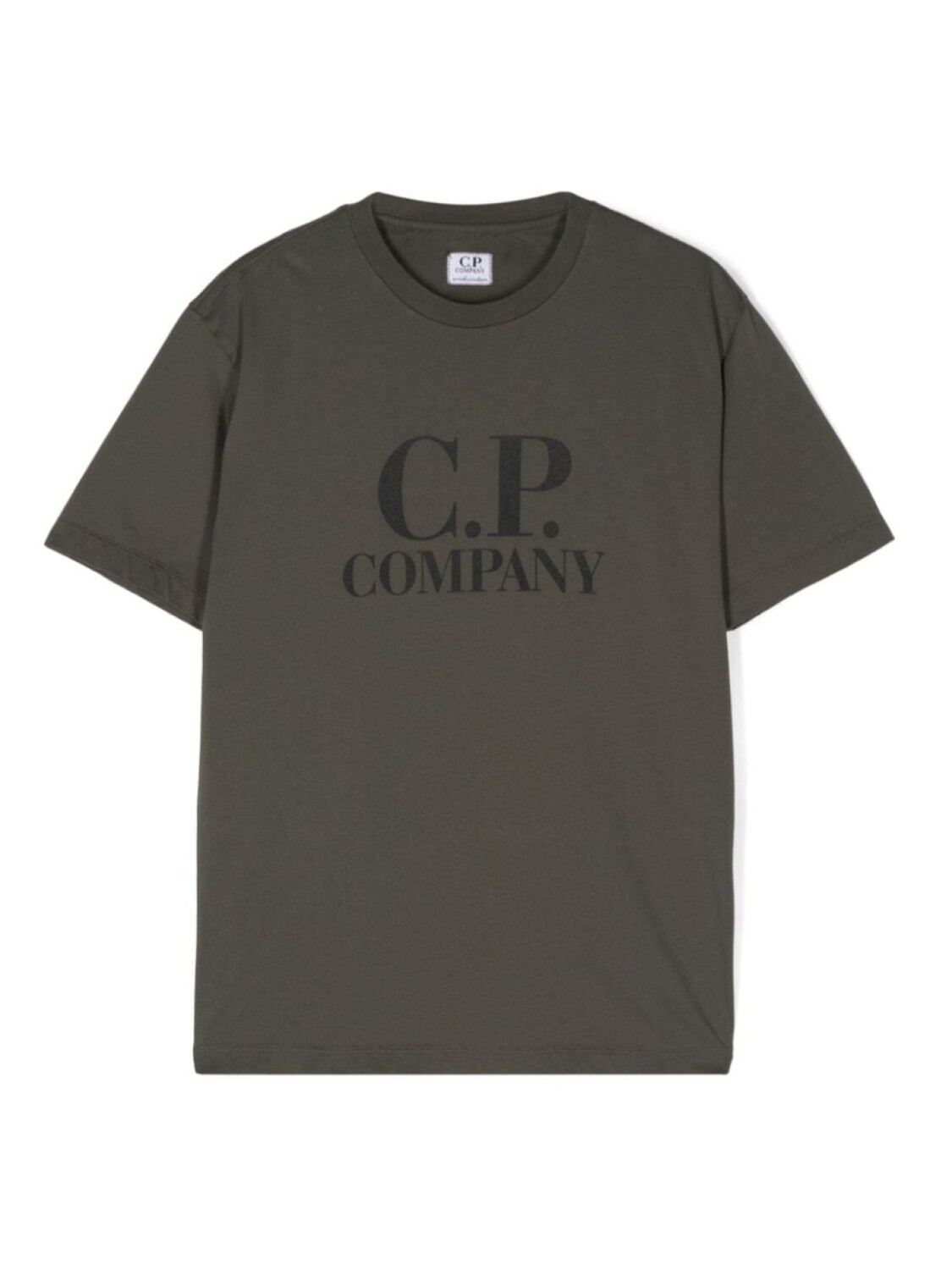 

C.P. Company Kids футболка с логотипом, зеленый