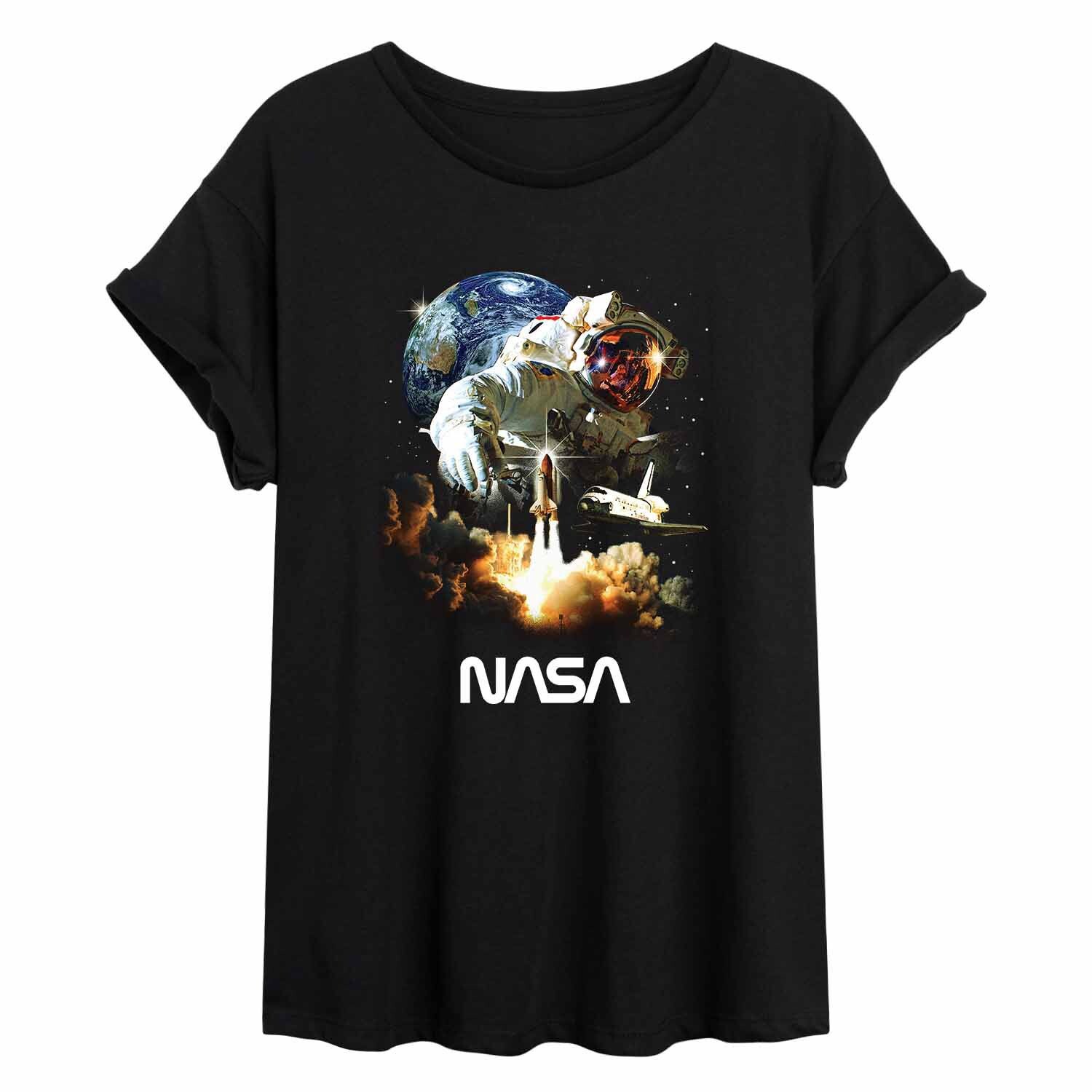 

Струящаяся футболка для юниоров NASA Astronaut Launch Licensed Character