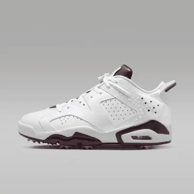 

Кроссовки Jordan Retro 6 G NRG, цвет White/Bordeaux/White