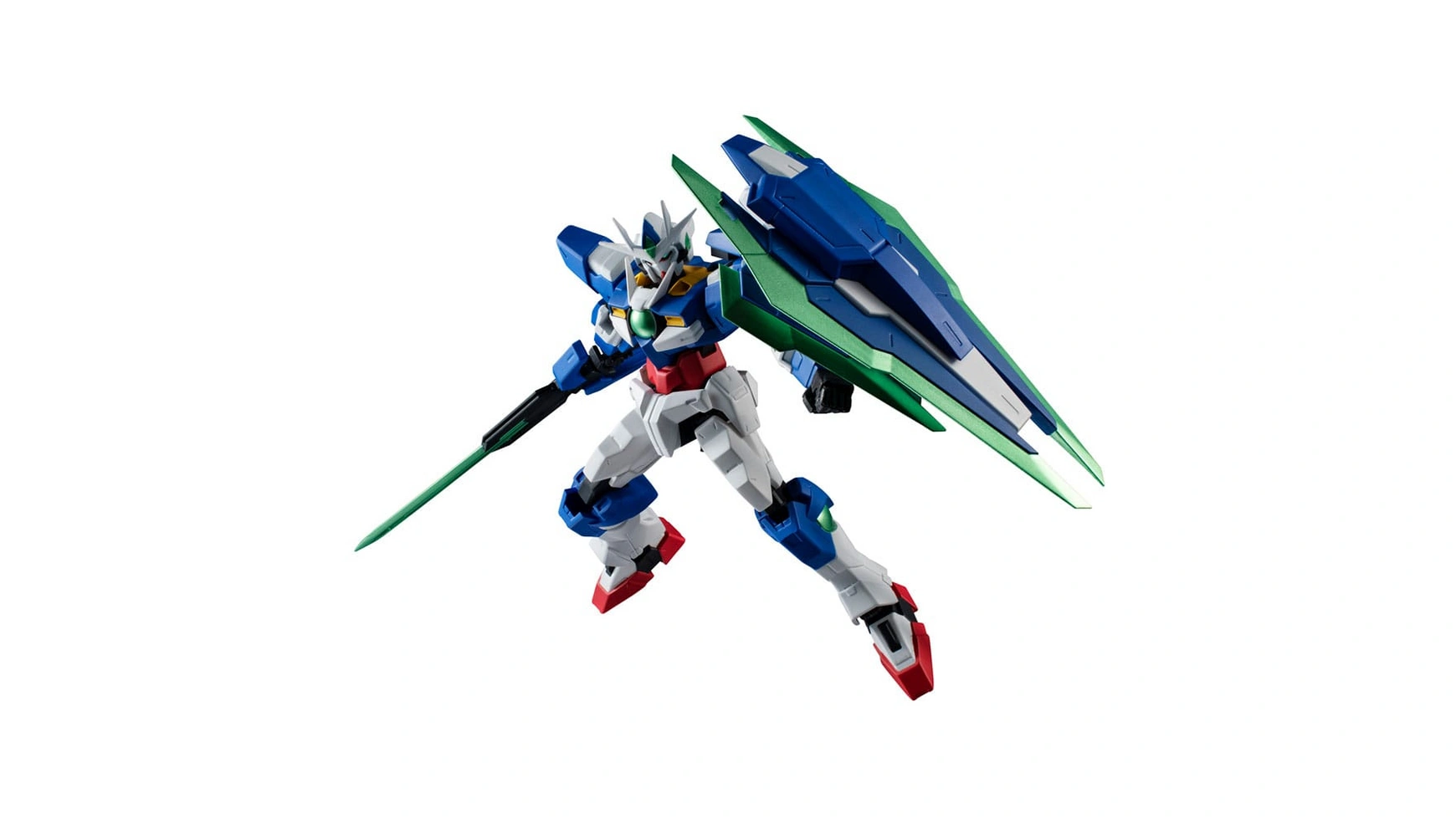 Мобильный костюм Gundam Gundam Universe Фигурка GNT-0000 00 Qaun (t) 15 см эмси фигурка gundam universe xxxg 00w0 wing gundam zero ew