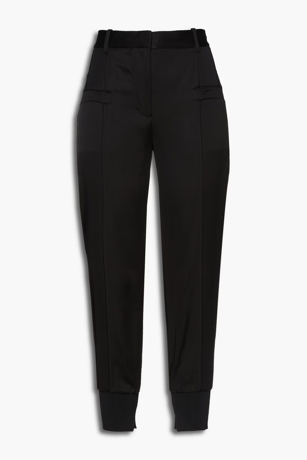 

Атласные зауженные брюки 3.1 Phillip Lim, черный