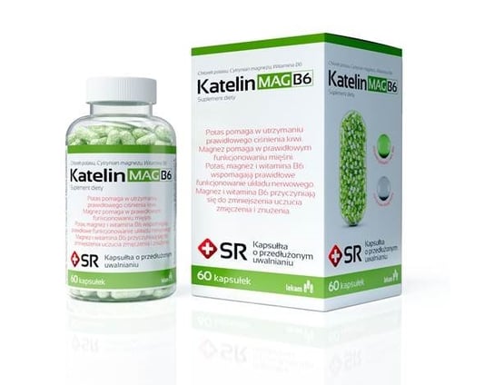 KatelinMAG B6, пищевая добавка, 60 капсул LEK-AM