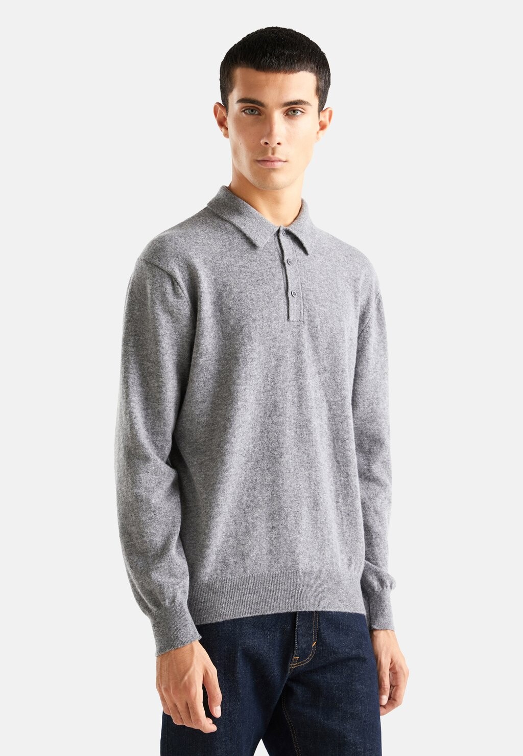 

Свитер Long Sleeve United Colors of Benetton, цвет grey