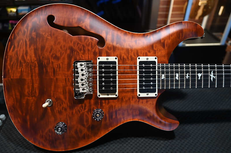 

Электрогитара PRS Wood Library CE 24 Semi-Hollow Quilt - Tortoise Shell Satin #8682