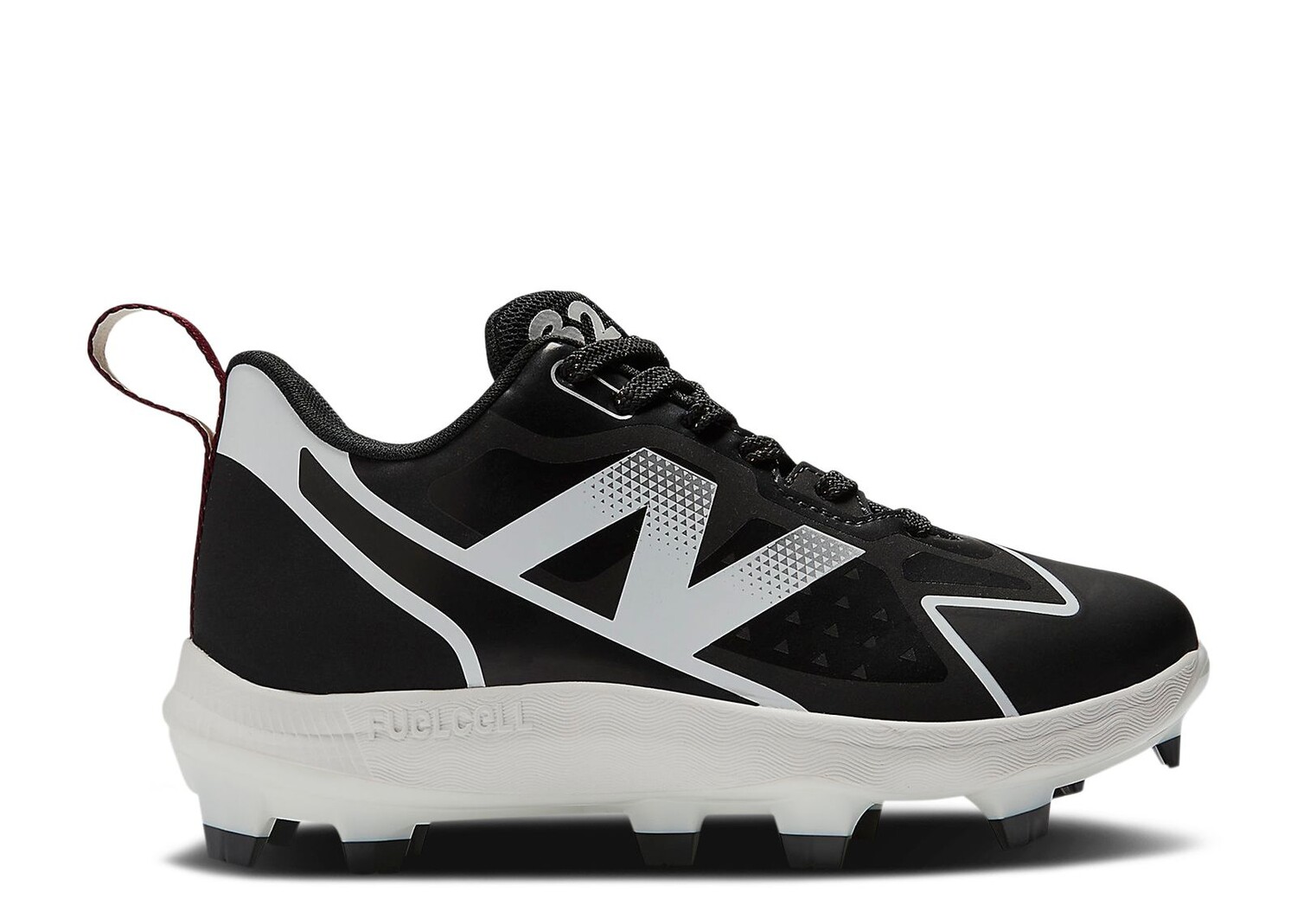 

Кроссовки New Balance Fuelcell Romero Duo Molded Big Kid 'Black White', черный