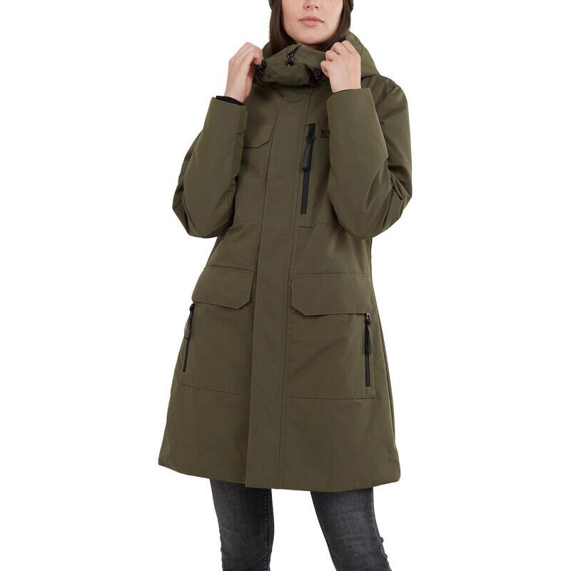 

Уличная куртка Perilla Parka Jacket Женское - оливковый Fundango, цвет gruen