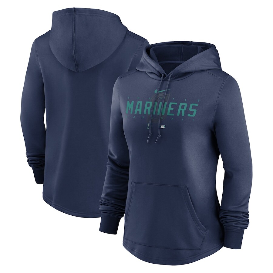 

Пуловер с капюшоном Nike Seattle Mariners, нави