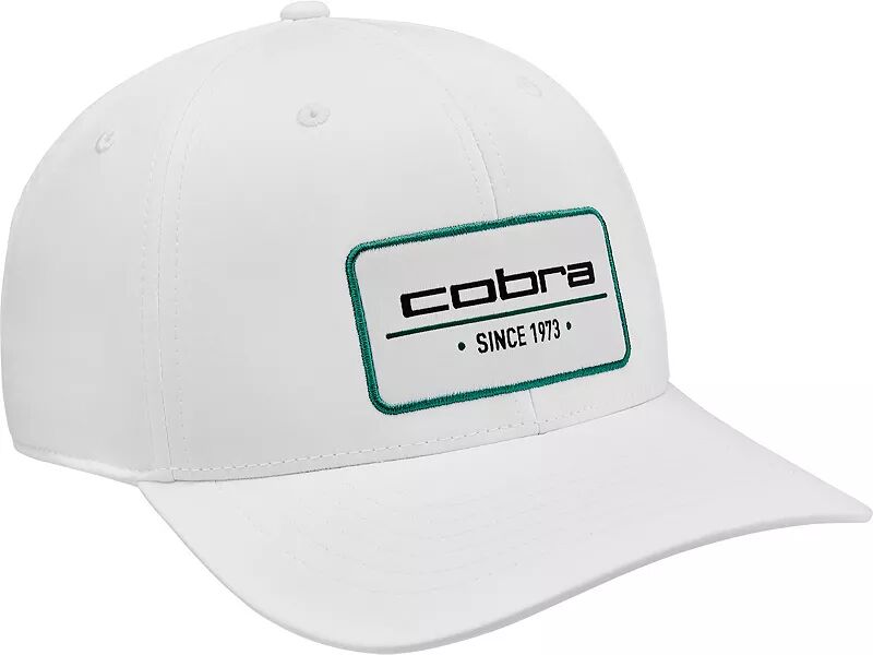 Мужская кепка для гольфа Puma Cobra 1973 с нашивкой, белый/виноградный