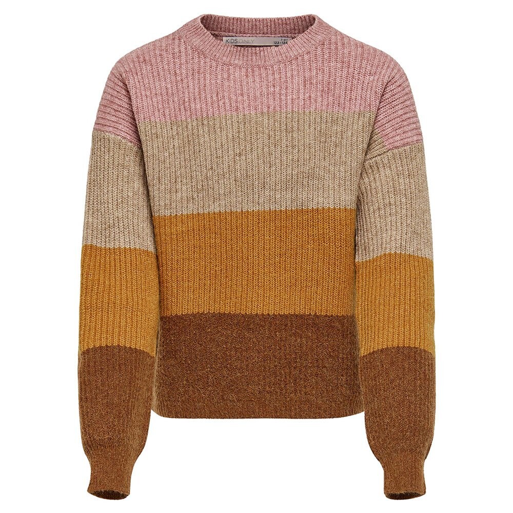

Свитер Only Kogsandy Stripe, розовый