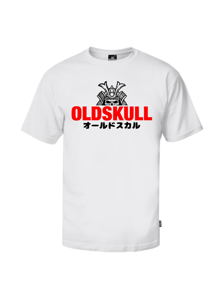 

Футболка OLDSKULL Basic Classic Samurai Logo, белый