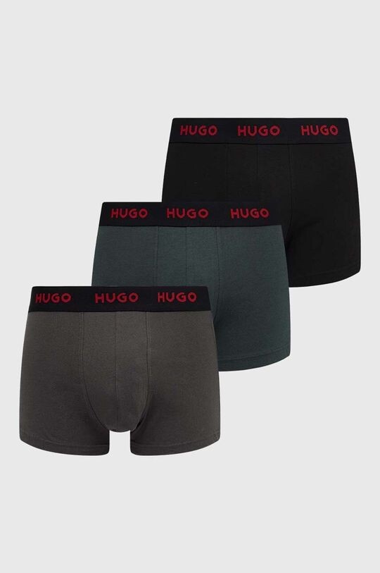 

3 упаковки боксеров Hugo, зеленый