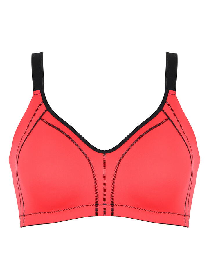 

Бюстгальтер без косточек Naturana Minimizer BH, красный
