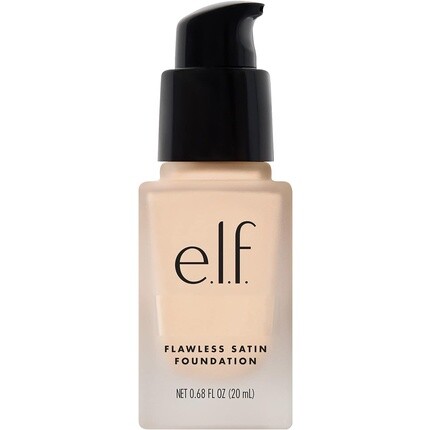 

Тональная основа elf Flawless Finish Легкая, со средним покрытием, полуматовым финишем Snow, 0,68 жидких унций, 20 мл E.L.F.