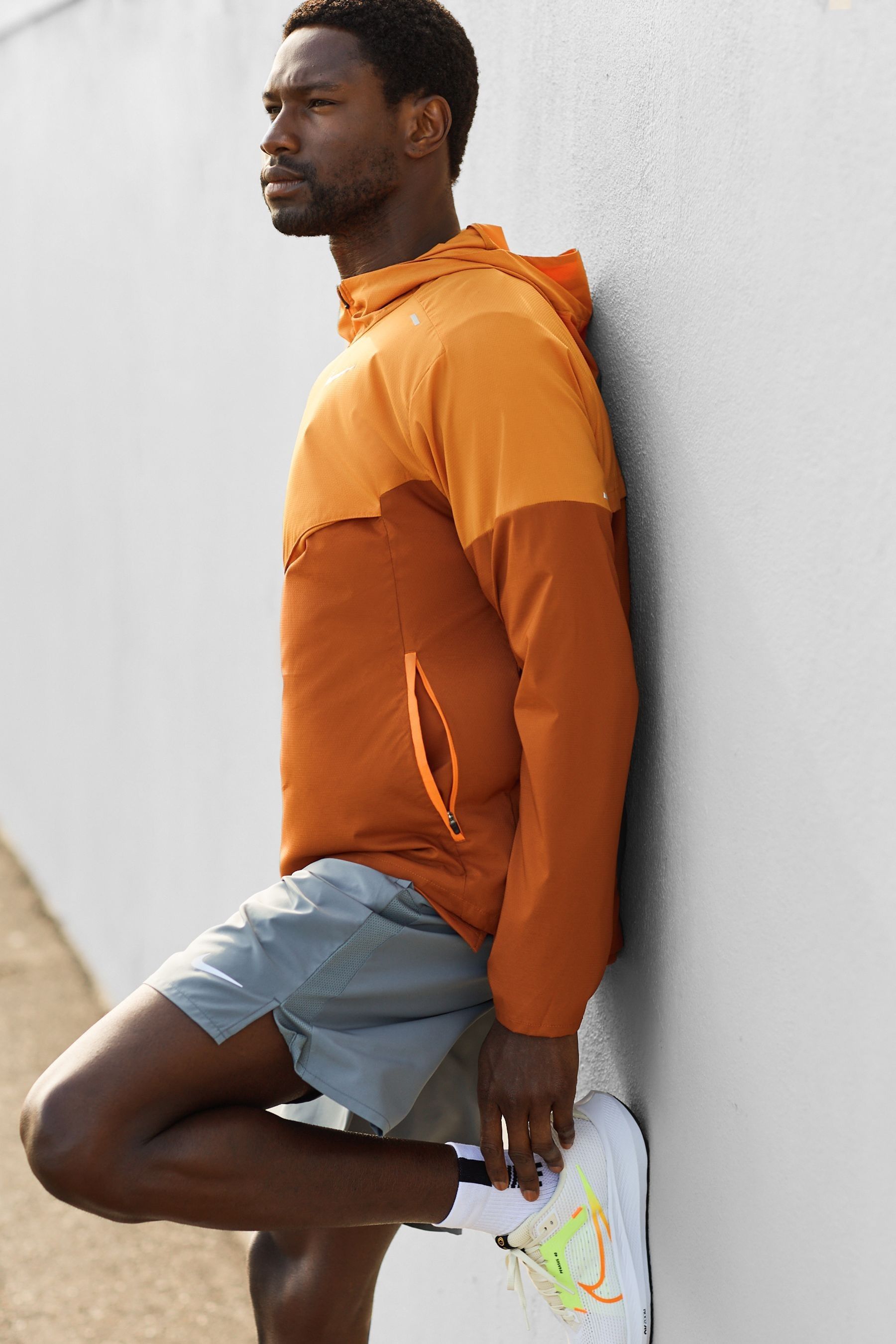 Ветровка для бега Nike, оранжевый
