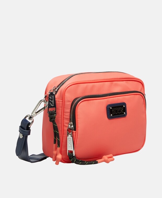 

Сумка-мессенджер Mandarina Duck, персик
