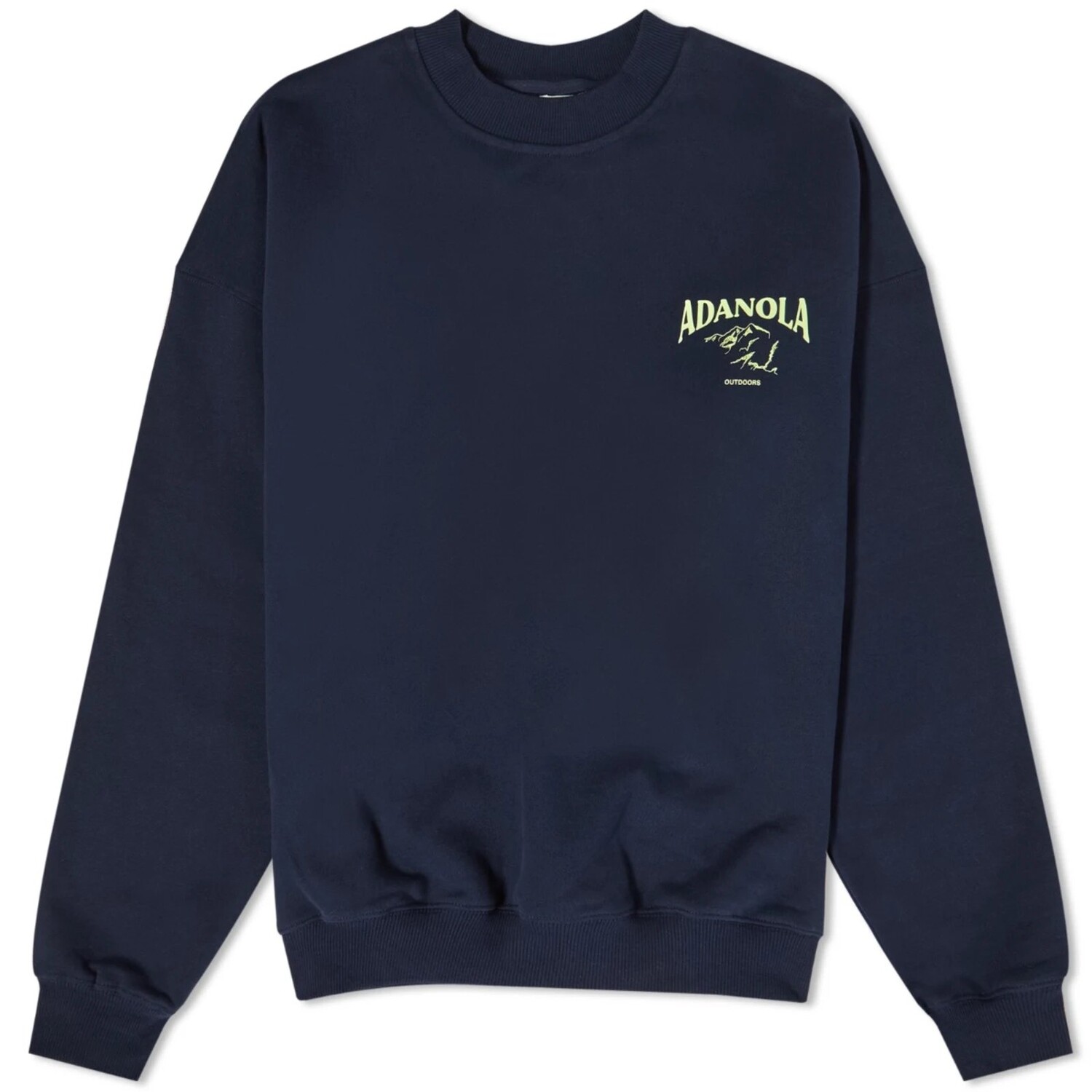 

Свитшот Adanola Oversized Crew, темно-синий