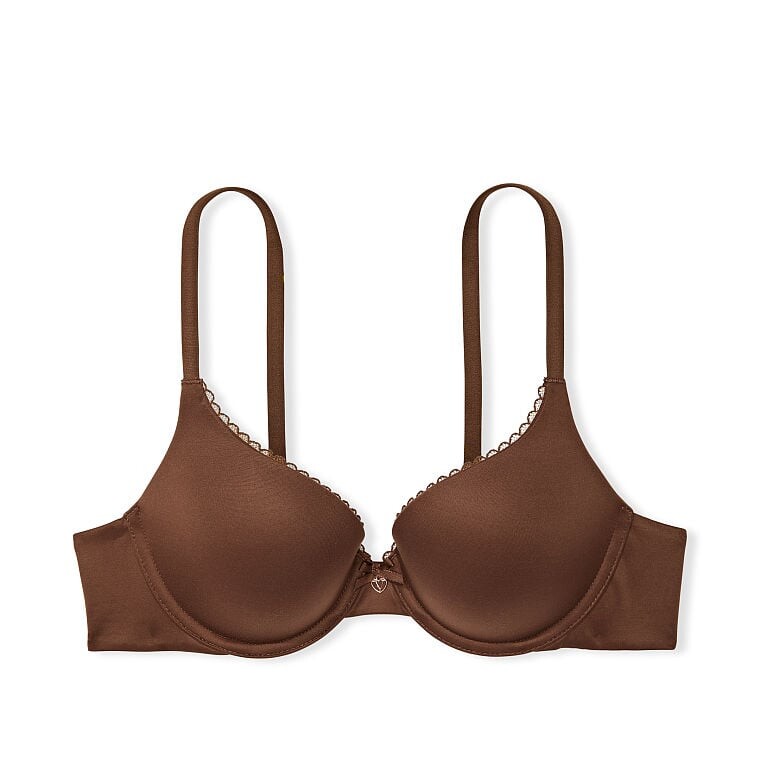 

Бюстгальтер пуш-ап Victoria`s Secret Smooth Perfect Shape, коричневый