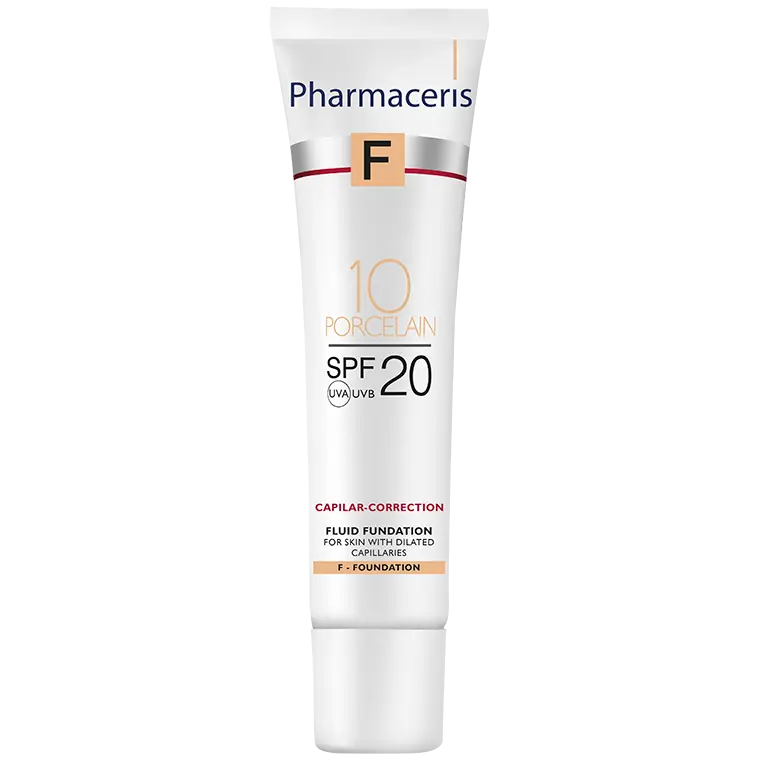 

Pharmaceris F Capilar-Correction маскирующий флюид для куперозной кожи SPF20 10 фарфор, 30 мл